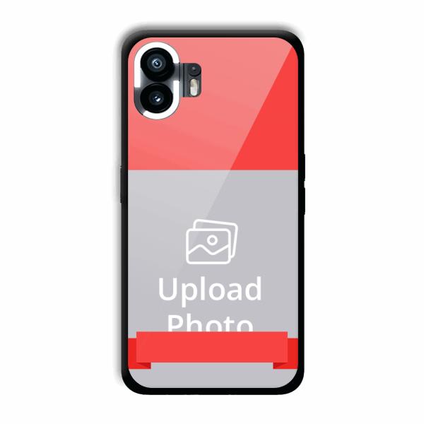 Red Design Customized Printed Back Cover for Nothing Phone (2)