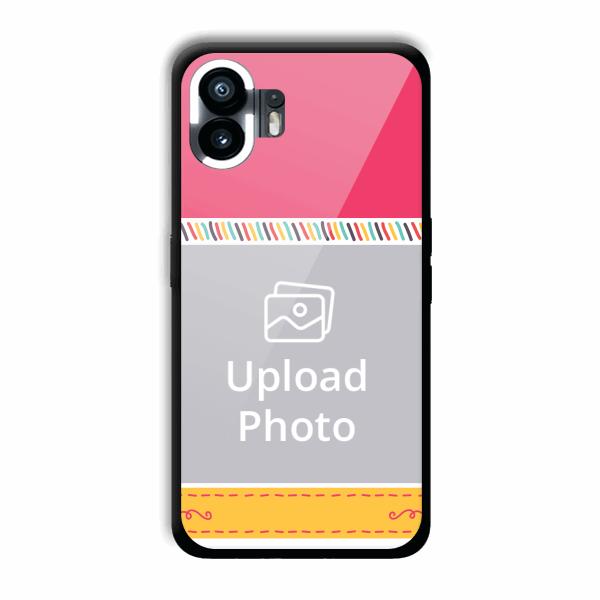 Pink Yellow Customized Printed Back Cover for Nothing Phone (2)