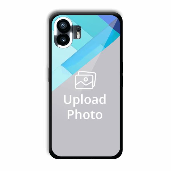 Bluish Patterns Customized Printed Back Cover for Nothing Phone (2)