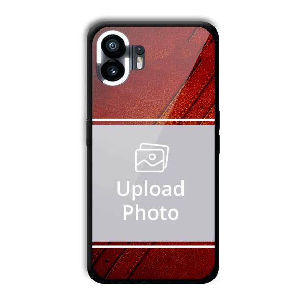 Solid Red Customized Printed Back Cover for Nothing Phone (2)