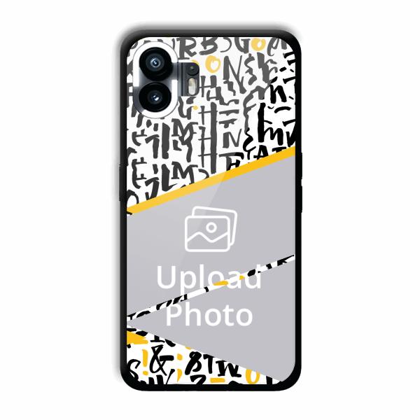 Letters Customized Printed Back Cover for Nothing Phone (2)