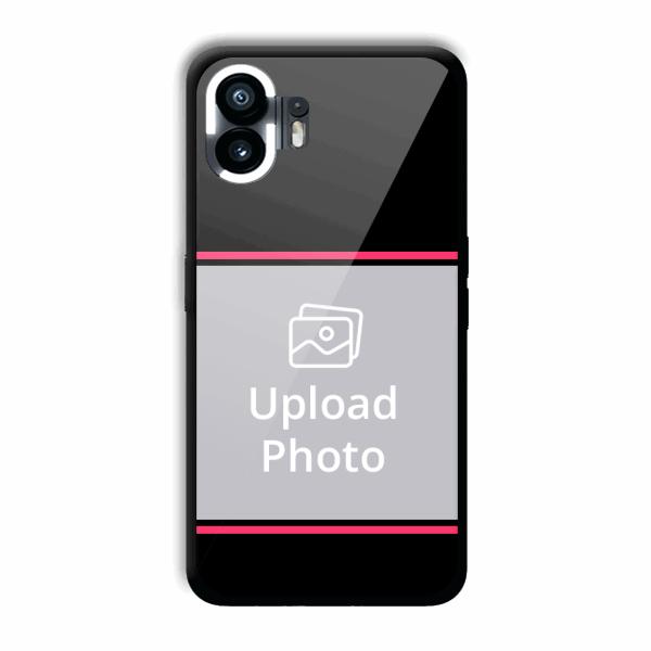 Pink Lines Customized Printed Back Cover for Nothing Phone (2)