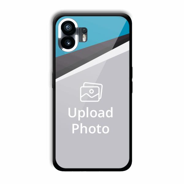Blue Black Customized Printed Back Cover for Nothing Phone (2)
