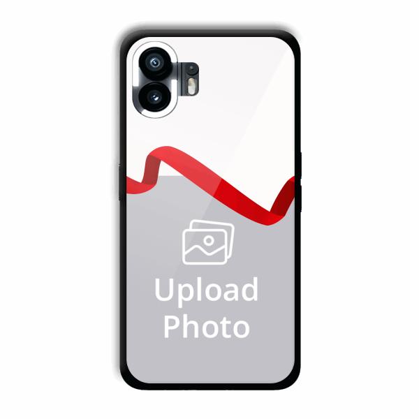 Red Ribbon Customized Printed Back Cover for Nothing Phone (2)