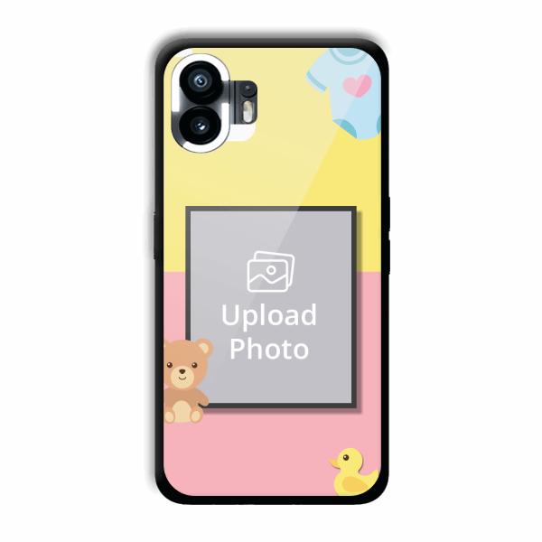 Teddy Bear Baby Design Customized Printed Back Cover for Nothing Phone (2)