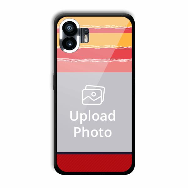 Yellow Pink Customized Printed Back Cover for Nothing Phone (2)