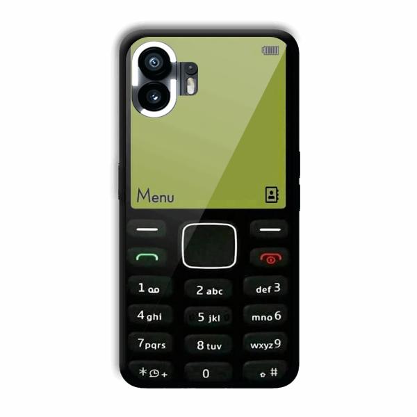 Nokia Feature Phone Customized Printed Back Cover for Nothing Phone (2)
