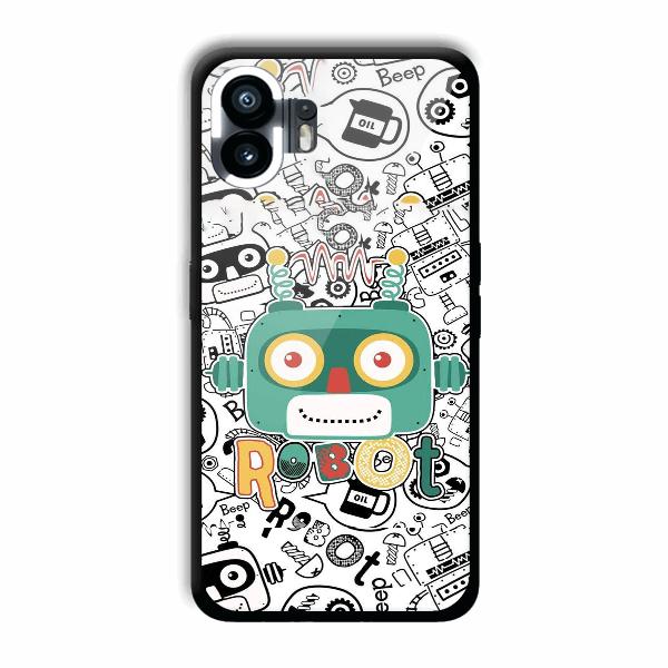 Animated Robot Phone Customized Printed Back Cover for Nothing Phone (2)
