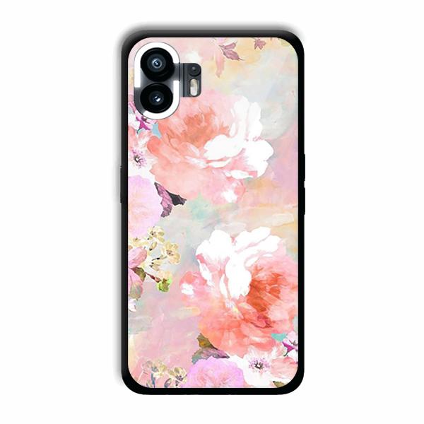 Floral Canvas Phone Customized Printed Back Cover for Nothing Phone (2)
