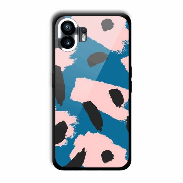 Black Dots Pattern Phone Customized Printed Back Cover for Nothing Phone (2)