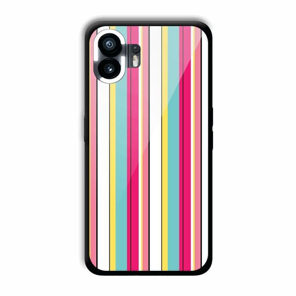 Lines Pattern Phone Customized Printed Back Cover for Nothing Phone (2)