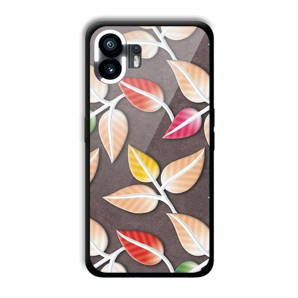 Leaves Phone Customized Printed Back Cover for Nothing Phone (2)