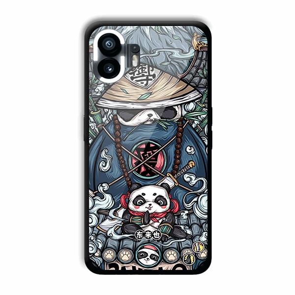 Panda Q Phone Customized Printed Back Cover for Nothing Phone (2)