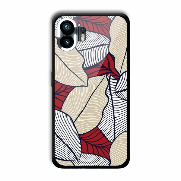 Leafy Pattern Phone Customized Printed Back Cover for Nothing Phone (2)