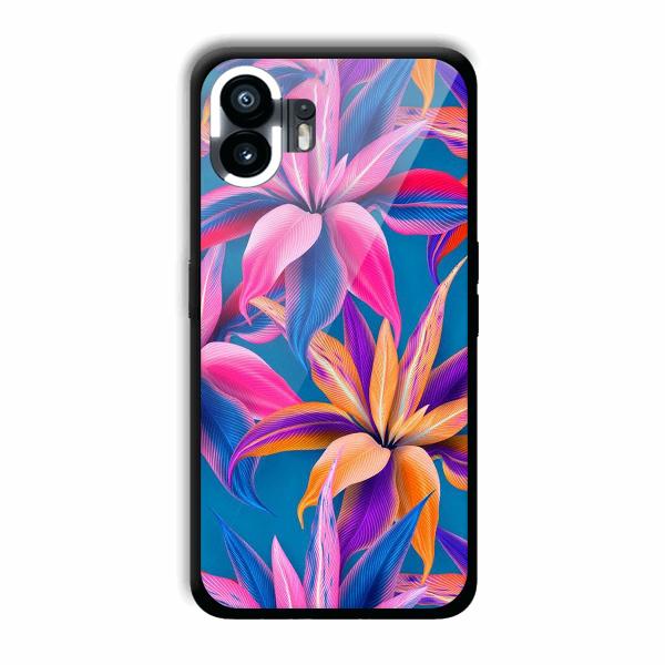 Aqautic Flowers Phone Customized Printed Back Cover for Nothing Phone (2)