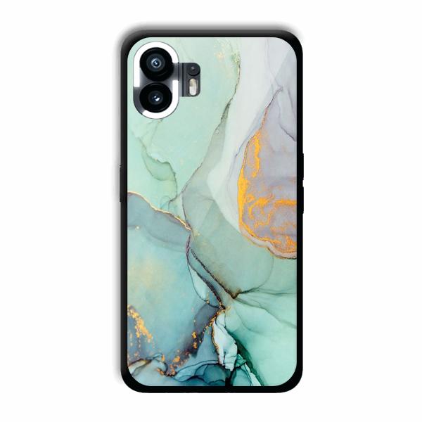 Green Marble Phone Customized Printed Back Cover for Nothing Phone (2)