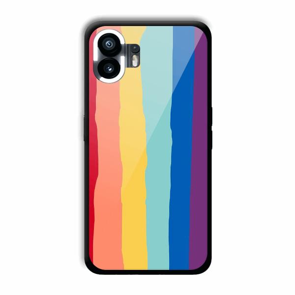 Vertical Paint Phone Customized Printed Back Cover for Nothing Phone (2)