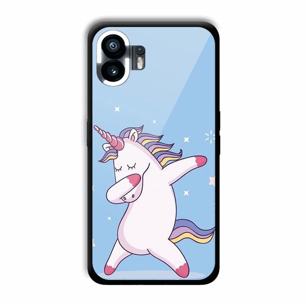 Unicorn Dab Phone Customized Printed Back Cover for Nothing Phone (2)