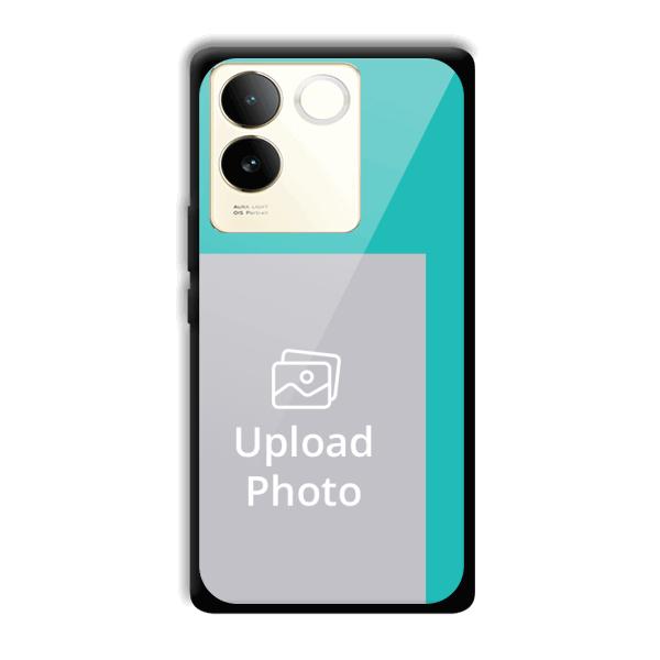 Blue Customized Printed Back Cover for Vivo T2 Pro 5G