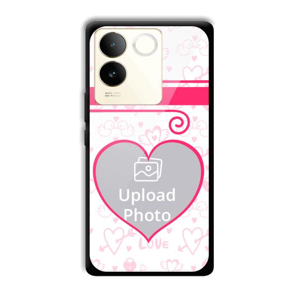 Hearts Customized Printed Back Cover for Vivo T2 Pro 5G