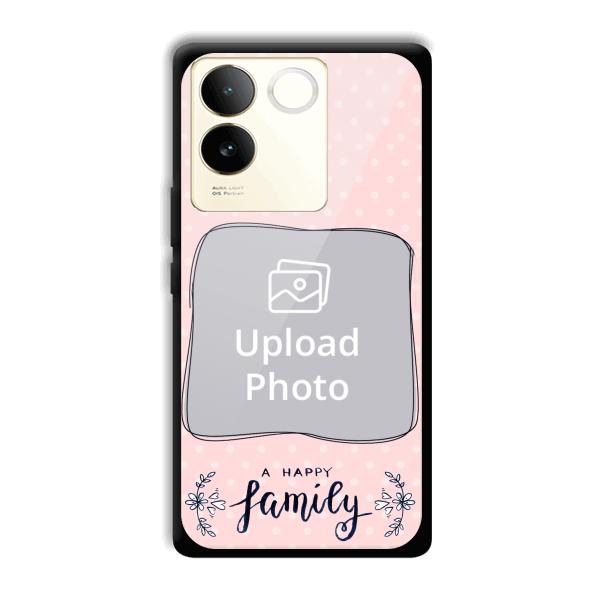 Happy Family Customized Printed Back Cover for Vivo T2 Pro 5G