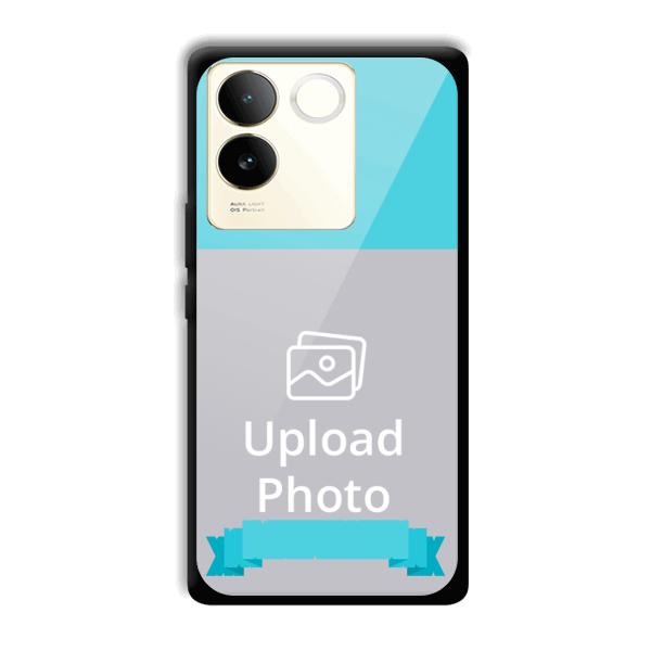 Blue Customized Printed Back Cover for Vivo T2 Pro 5G