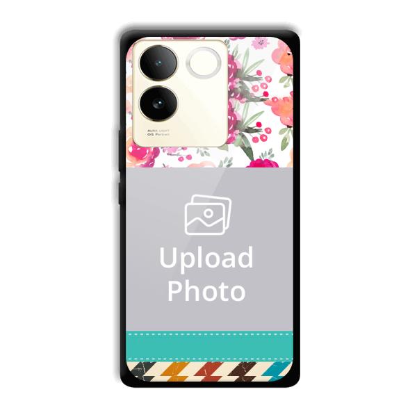 Water Color Painting Customized Printed Back Cover for Vivo T2 Pro 5G