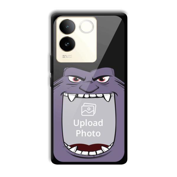 Purple Monster Customized Printed Back Cover for Vivo T2 Pro 5G