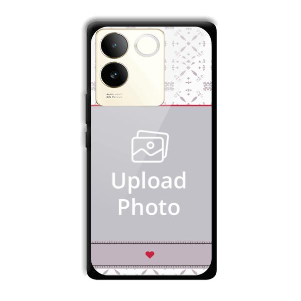 Fabric Print Customized Printed Back Cover for Vivo T2 Pro 5G