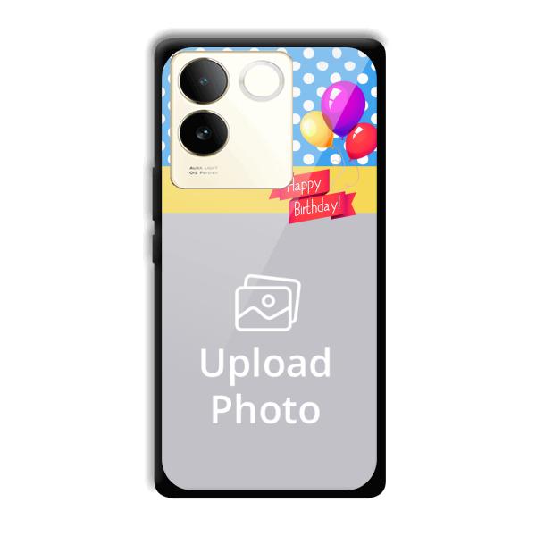 Happy Birthday Customized Printed Back Cover for Vivo T2 Pro 5G