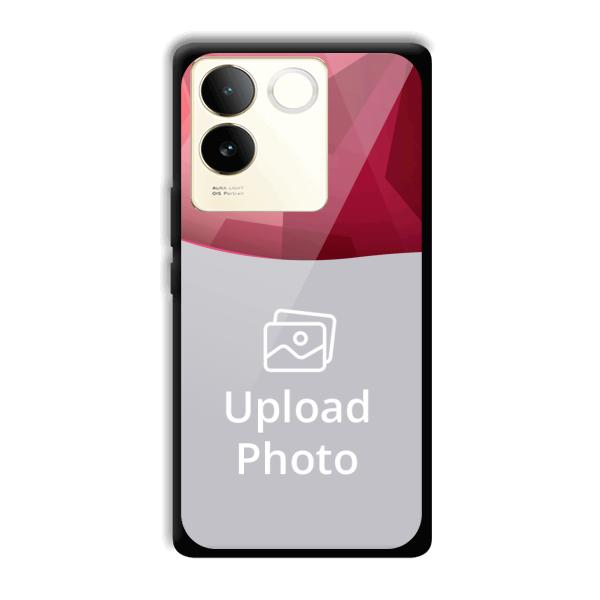 Pinkish Customized Printed Back Cover for Vivo T2 Pro 5G