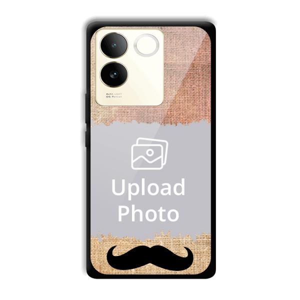 Moustache Customized Printed Back Cover for Vivo T2 Pro 5G