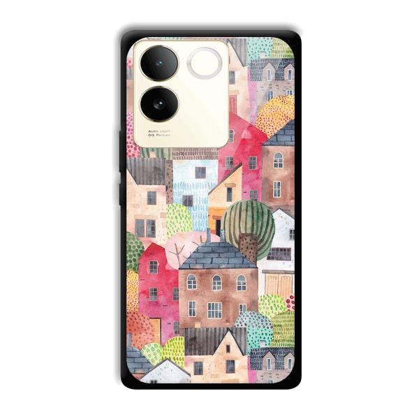 Colorful Homes Phone Customized Printed Back Cover for Vivo T2 Pro 5G