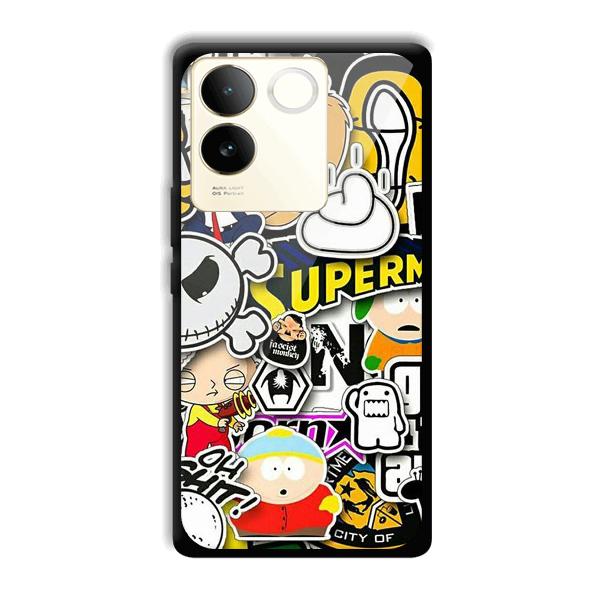 Cartoons Phone Customized Printed Back Cover for Vivo T2 Pro 5G