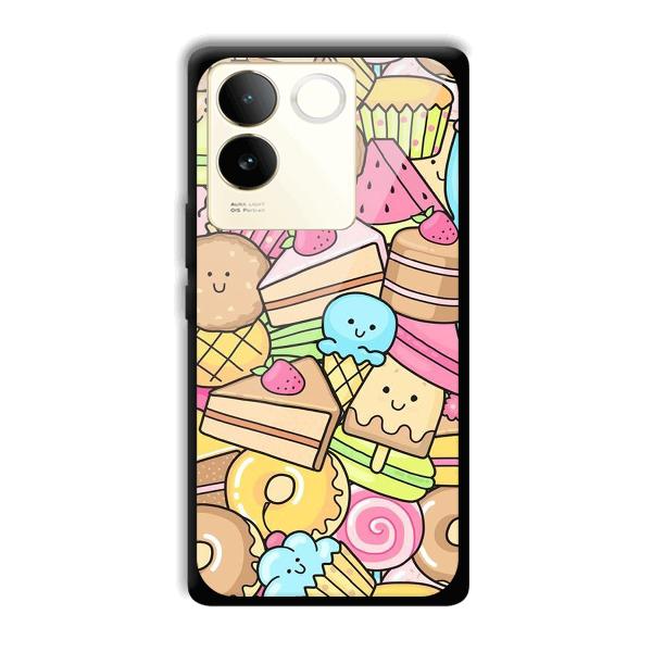 Love Desserts Phone Customized Printed Back Cover for Vivo T2 Pro 5G