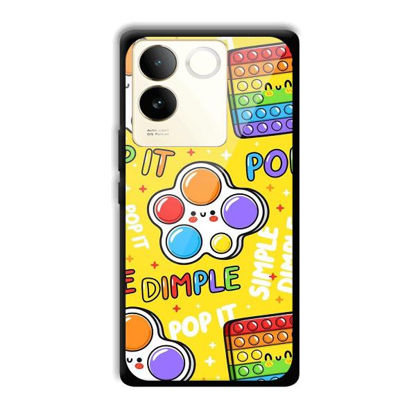 Pop It Phone Customized Printed Back Cover for Vivo T2 Pro 5G