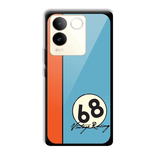 Vintage Racing Phone Customized Printed Back Cover for Vivo T2 Pro 5G