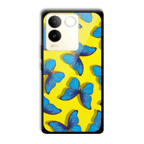 Butterflies Phone Customized Printed Back Cover for Vivo T2 Pro 5G