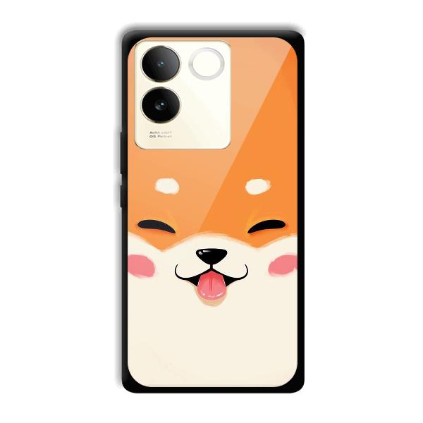 Smiley Cat Phone Customized Printed Back Cover for Vivo T2 Pro 5G