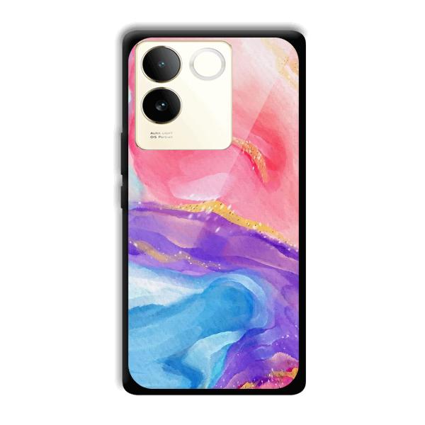 Water Colors Phone Customized Printed Back Cover for Vivo T2 Pro 5G