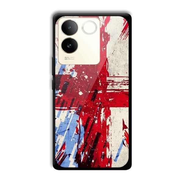 Red Cross Design Phone Customized Printed Back Cover for Vivo T2 Pro 5G