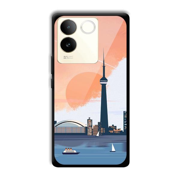 City Design Phone Customized Printed Back Cover for Vivo T2 Pro 5G