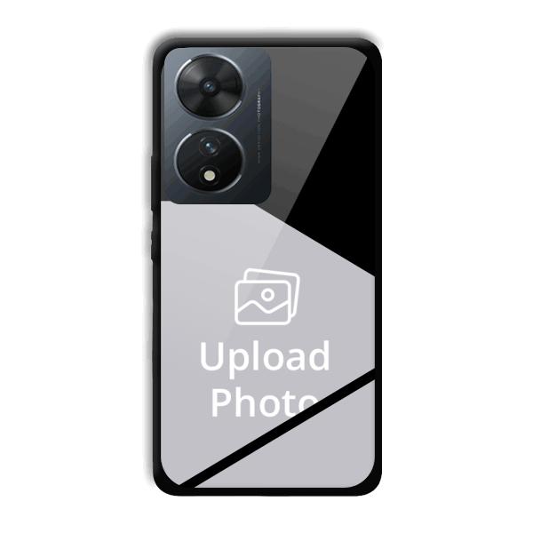 Black Customized Printed Back Cover for Vivo T2 5G