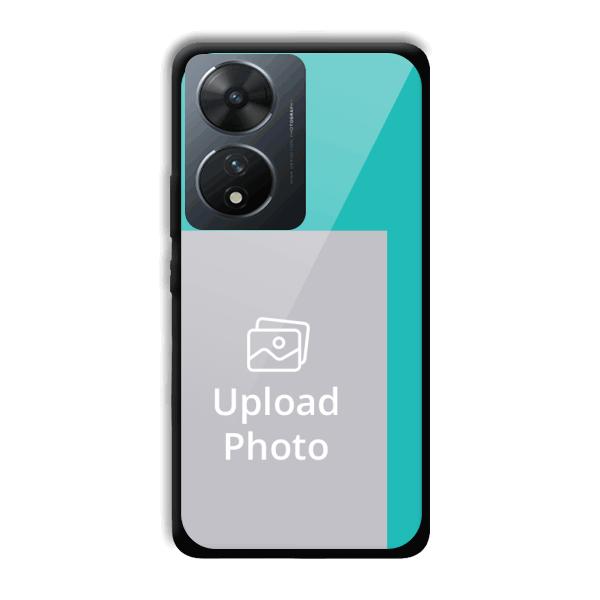 Blue Customized Printed Back Cover for Vivo T2 5G