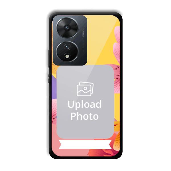 Colorful Flowers Customized Printed Back Cover for Vivo T2 5G