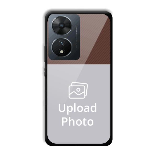 Brown Customized Printed Back Cover for Vivo T2 5G