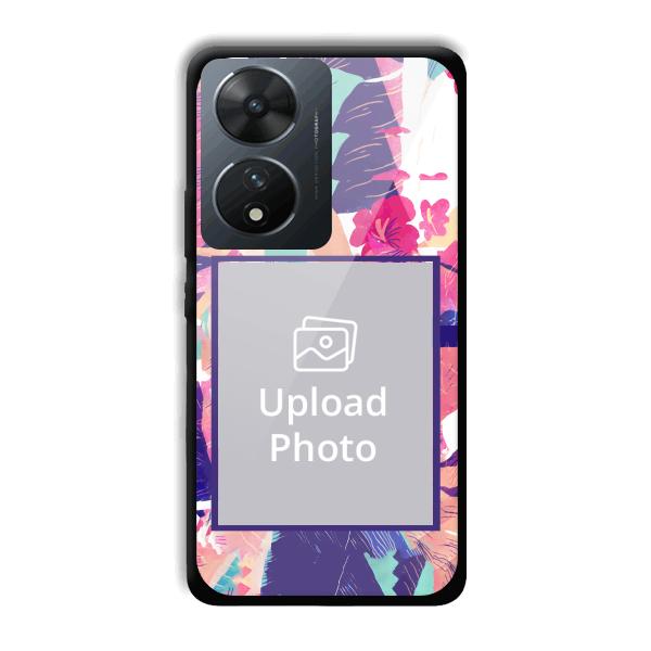 Palm Leaves Customized Printed Back Cover for Vivo T2 5G