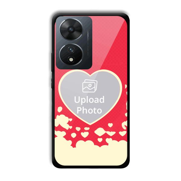 Heart Customized Printed Back Cover for Vivo T2 5G