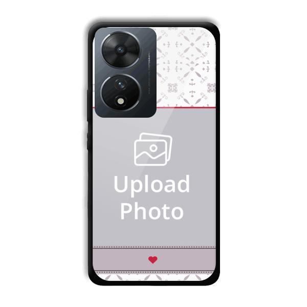 Fabric Print Customized Printed Back Cover for Vivo T2 5G