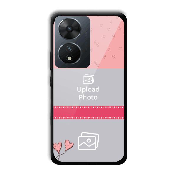 Pinkish Design Customized Printed Back Cover for Vivo T2 5G